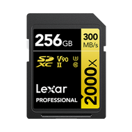 LEXAR - Professional 2000X SDXC 256GBU3 V90 UHS-II