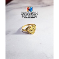 2.63GM-916 HEART LADIES RING-916 CIN CIN-916 FANCY HEART RING-RING-916 INDIAN RING-916 RING-916 CIN 
