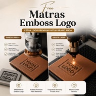 Laser Emboss or Press Emboss