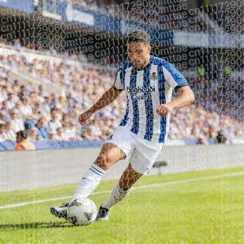 Real Sociedad 2526 Home and Away Footbool Jersey T-shirt 3D Printed Comfortbale T-shirt Same for Adu