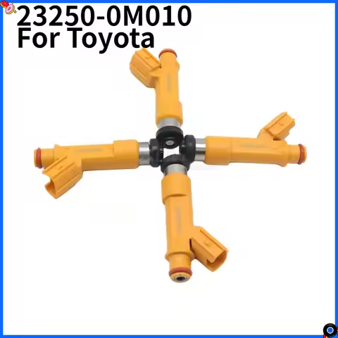 4X Car Fuel Injector Nozzle For Toyota Yaris Asia 06-09 14-16 VIOS 07-10 1NZFZ NCP91 93 NCP1505 2325