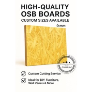 OSB Board 9mm  & Custom size