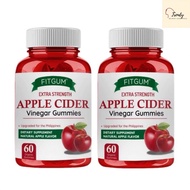 Fitgum Extra Strength Apple Cider Vinegar (60 Organic Gummies)