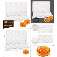 Silicone Cookier Round Mold 8 Lines