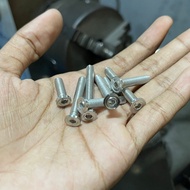 M5 BOLT 8 THREAD SLIM SPIRAL MODEL STAINLESS MATERIAL LENGTH 1.5cm TO 4cm