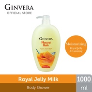 [Shop Malaysia] ginvera natural bath royal jelly milk moisturizing shower foam (1000g)