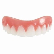 美國 lnstant smile 矽膠假牙貼片 亮白色 上排牙齒 微笑假牙 仿真假牙 仿真牙套 美白牙貼 矽膠美齒貼