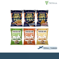 TRYALL Protein Soy Chips (5 x 30g)