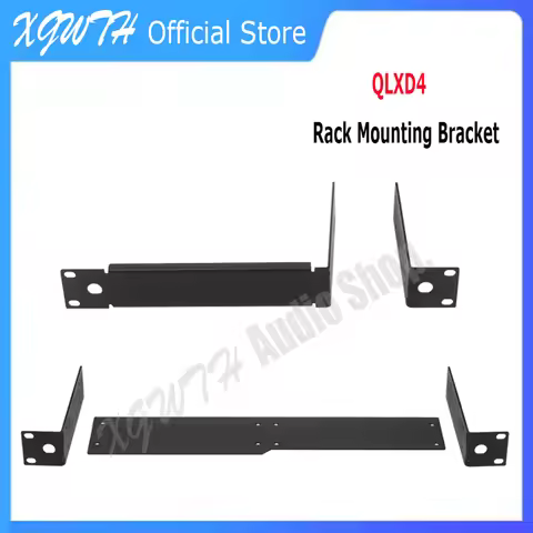 Metal Rack Mounting Antenna Extension Cable Bracket Rack Kits For Shure QLXD QLXD4 Wireless Micropho