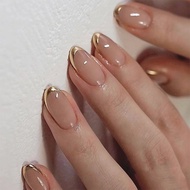 Wear nails Almond nails Wearable nails press on nails Detachable Manicure Sheets 2026.7.20