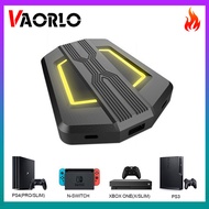 VAORLO For Switch Lite Game Console Keyboard Mouse Adapter PC Converter Plug and Play For PS4/XBox One/PS3/XBox360 Game Controller Set Adapter