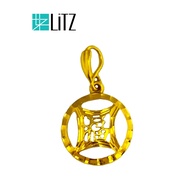 LITZ 916 (22K) Gold Pendant GP0537 <0.84g+/->