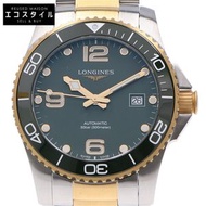 浪琴 L3.781.3.06.7 YG (PVD) x SS 綠色錶盤 HydroConquest 41.00mm - [二手]