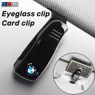 BMW Car Sunglasses Clip Sun Visor Eyeglasses Holder Business Cards Tickets Holder Multifunctional Ti
