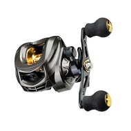 AK2000 Magnetic Brake Fishing Reel Rotating Button 12 Gears Baitcasting Explosion-Proof Line Water D