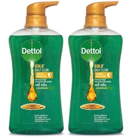 Dettol Gold Daily Clean Shower Gel ครีมอาบน้ำ เดทตอล โกลด์ เดย์ลี่ คลีน 500ml. (แพคคู่)
