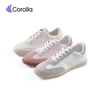 Corolla Kasut Kasual Fesyen Wanita Putih Ringan Tapak Rata Anti-Bakteria Penyerap Hentakan Kalas Air