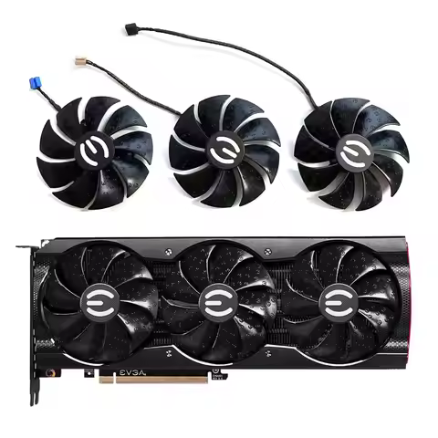 Brand new original 87MM PLA09215S12H Voor Evga Rtx 3070 3080 3090 Xc3 Black Gaming Rtx 3080 Ti Xc3 G