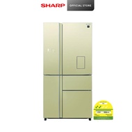 Sharp SJ-FX660W-CG Multi-Door Refrigerator (650L)(Energy Efficiency 2 Ticks)