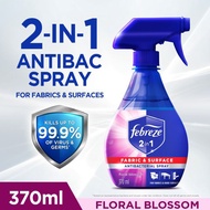 Febreze 2-in-1 Antibacterial Disinfectant Spray Floral Blossom (370 ml)