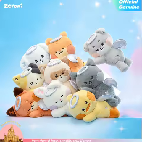 NEW Zeroni Fluffy Wonderland Animal Series Plush Zb1 Cape Plush Pillow Heart-Shaped Ball Star Mercha