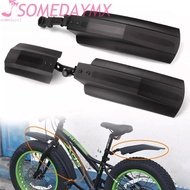 Somedaymx Sepeda Mud Guard Sepeda Aksesoris Sepeda Lipat Hitam Untuk