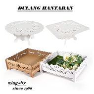 WOODEN TRAY / DULANG HANTARAN PERKAHWINAN / TRAY HANTARAN PLASTIK / WEDDING TRAY