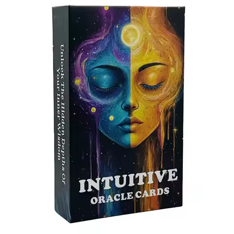 56 Pcs Intuitive Oracle Cards Deck Card Games 12x7 cm Divination Card No Manual