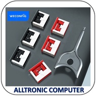 Weconfig USB A Blocker with Key ( 10PCs Locks/ Blocker + 1pc key ) USB Data Security lock