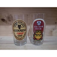 Vintage Guinness Anchor Glass Collection