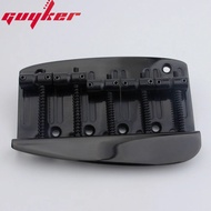 【Popular Categories】 Black 5 String Hard Tail Fixed Bass Brass Bridge