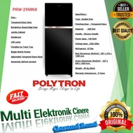 POLYTRON KULKAS 2 PINTU BELLEZA JUMBO PRW29MN PRW 29MNXRG