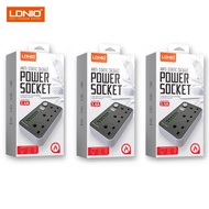 [Genuine] LDNIO SK3662 Power Socket with UK 3 Pin + 6 USB Fast Charger 250V/2500W/10A Extension Charge Plug Adapter