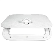 Five Oceans Marine Deck Access Hatch with Lock, 10-7/8 x 14-3/8 inches FO-2078