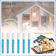 LUOYAO1 Bronze Conductive Paste, Quick-drying DIY PCB Conductive Paint Pen, Universal 3g Electricall