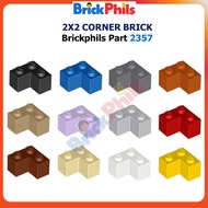 Brickphils Part 2357 2x2 Corner Brick