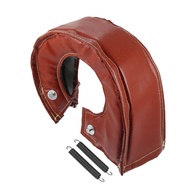 T4 Car Racing Turbo Blanket Heat Shield Charger Cover with Locking Spring for T67 T71 T76 T88 GT40 G