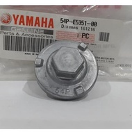 Penutup Cap Buang Minyak Hitam NVX155 / Avantiz / Solariz / Ego LC Drain Plug Yamaha Original  - 54P