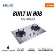 Milux Stainless Steel Built In Hob MGH-S634M