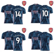 cl32 2020-2021 Arsenal Away Football Jersey Lacazette Ozil Aubameyang TShirt Sport Tops Soccer Jersey Plus Size 32cl