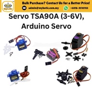 Micro Servo, Microbit Servo TSA90A (3-6V), Arduino Servo Motor (SG90, MG995, MG996, SG5010 & MG90S) 