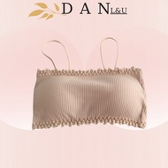 DAN L&U A636 Cotton 2-Strap Student Bra