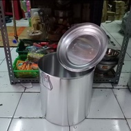 Dandang air polos tinggi 26 cm Aluminium tebal panci bubur ayam tong soto ayam