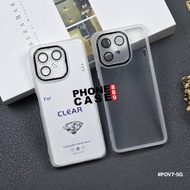 Tecno pova 7 5G SOFT CLEAR LENS CAMERA CASE BENING Tecno pova 7 5G SCL