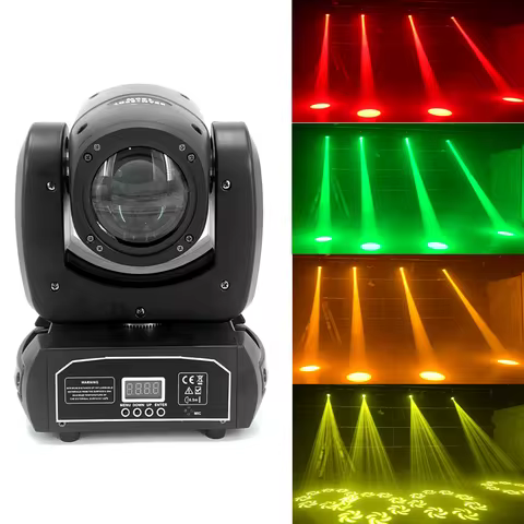 mini LED Moving head light 120W Beam&Spot+ 8 rotating prisms dj dmx Stage light effect light