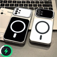 Suitable for Samsung A32 4G A32 5G A52 A52S A53 5G A72 5G A73 5G New painted pattern+3D magnetic rin