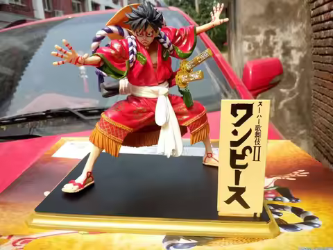 Limit Cheap Sale Anime One Piece Monkey D Luffy Kimono Kabuki Edition PVC Action Figures Collection 