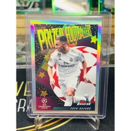 Eden Hazard Real Madrid Prized Footballers Topps Finest UCL 2019/20 Football Card