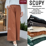 Plain Pants jumbo Scupy Culottes scuba Material LP 70-140 by Atta