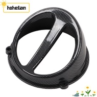 HSHELPH Engine Cooling Fan Cover, Carbon Fiber Style Replacement Part Motorcycle Air Scoop Cover, St